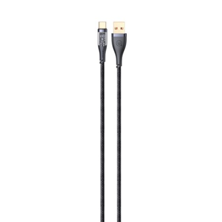 Cablu de Date USB la Type-C PD, 66W, 1.2m - USAMS Icy Series (US-SJ572) - Black