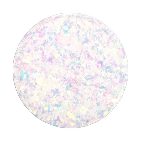 Suport pentru telefon - Popsockets PopGrip - Iridescent Confetti White