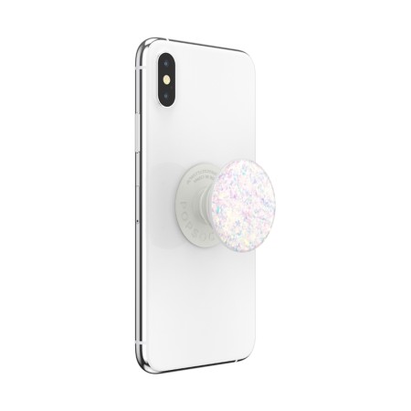 Suport pentru telefon - Popsockets PopGrip - Iridescent Confetti White