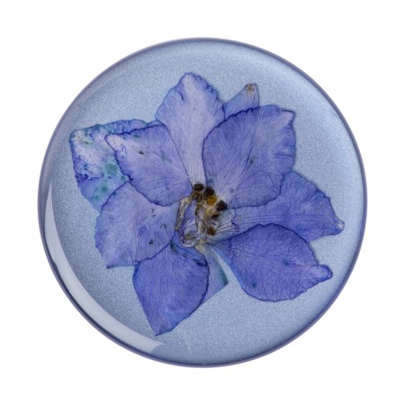 Suport pentru telefon - Popsockets PopGrip - Pressed Flower Larkspur Purple