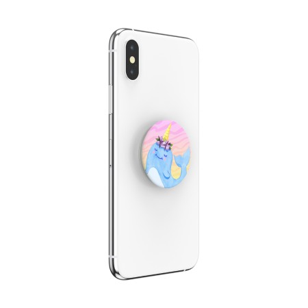 Suport pentru telefon - Popsockets PopGrip - Narwhal Princess