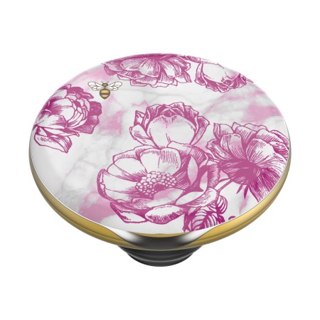 Suport pentru telefon - Popsockets PopLips - Burt’s Bees Pink Peony