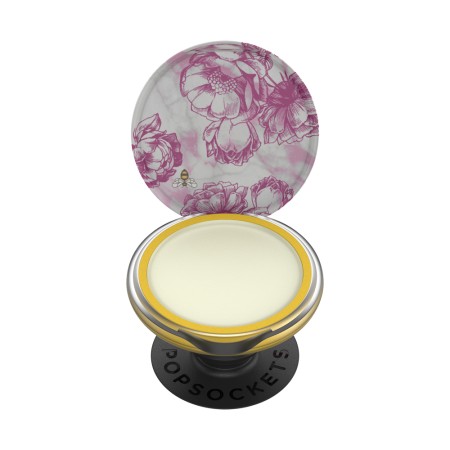 Suport pentru telefon - Popsockets PopLips - Burt’s Bees Pink Peony