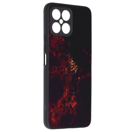 Husa pentru Honor X8 - Techsuit Glaze Series - Red Nebula