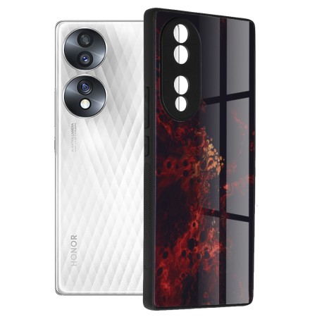 Husa pentru Honor 70 - Techsuit Glaze Series - Red Nebula