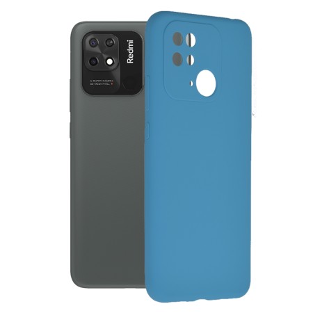 Husa pentru Xiaomi Redmi 10C - Techsuit Soft Edge Silicone - Denim Blue