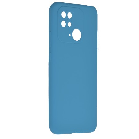 Husa pentru Xiaomi Redmi 10C - Techsuit Soft Edge Silicone - Denim Blue