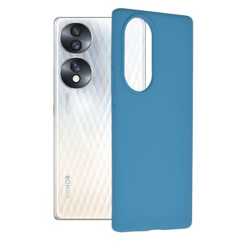 Husa pentru Honor 70 - Techsuit Soft Edge Silicone - Denim Blue