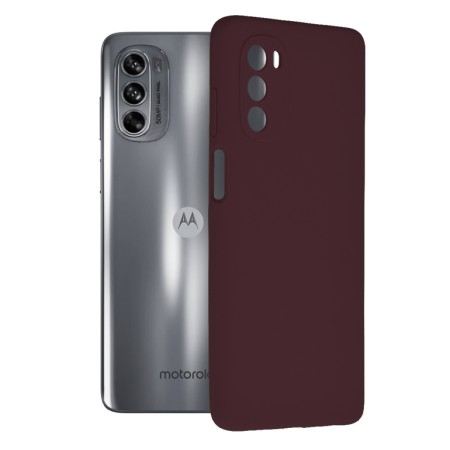 Husa pentru Motorola Moto G62 5G - Techsuit Soft Edge Silicone - Plum Violet