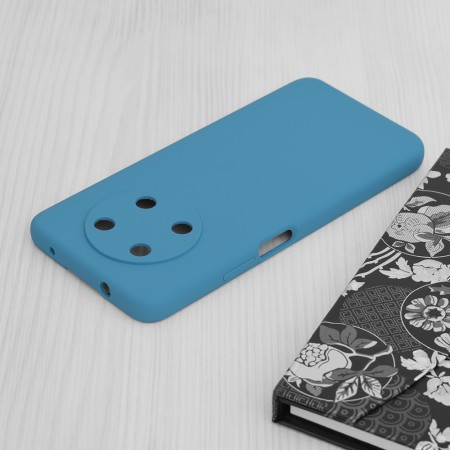 Husa pentru Huawei nova Y90 - Techsuit Soft Edge Silicone - Denim Blue