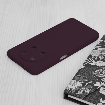 Husa pentru Huawei nova Y90 - Techsuit Soft Edge Silicone - Plum Violet