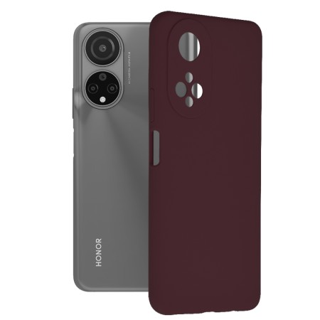 Husa pentru Honor X7 - Techsuit Soft Edge Silicone - Plum Violet