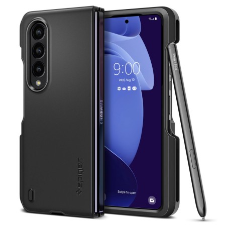 Husa pentru Samsung Galaxy Z Fold4 - Spigen Thin Fit P - Black