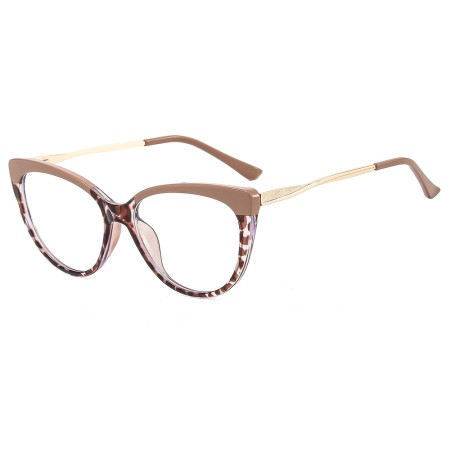 Ochelari de Calculator - Techsuit Reflex Metal (F5018-C42) - Nude Leopard