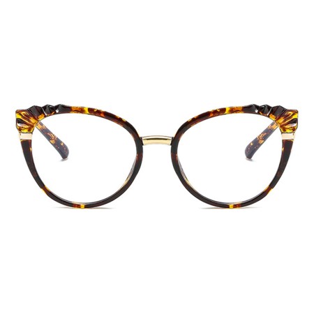 Ochelari de Calculator - Techsuit Reflex Metal (F5020-LRW) - Leopard Brown