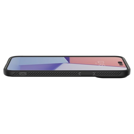 Husa pentru iPhone 14 Pro Max - Spigen Liquid Air - Matte Black