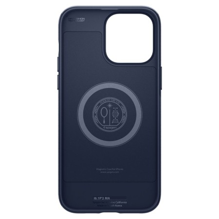 Husa pentru iPhone 14 Pro - Spigen Mag Armor - Navy Blue