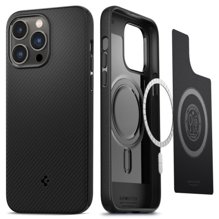 Husa pentru iPhone 14 Pro Max - Spigen Mag Armor - Matte Black