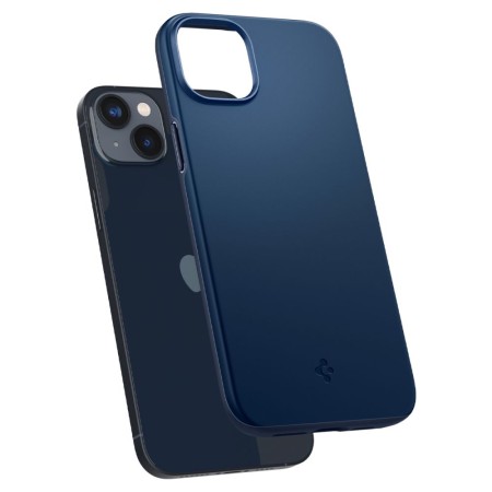 Husa pentru iPhone 14 - Spigen Thin Fit - Navy Blue