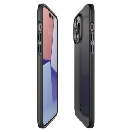 Husa pentru iPhone 14 Pro Max - Spigen Thin Fit - Black