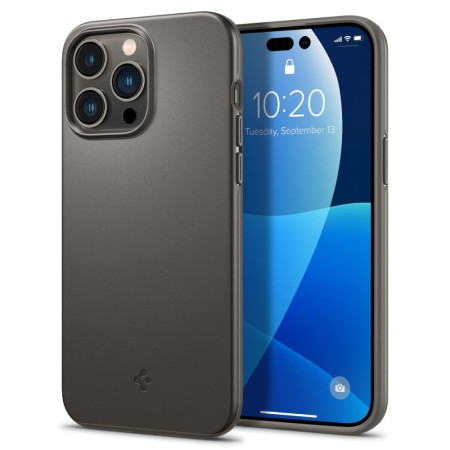 Husa pentru iPhone 14 Pro Max - Spigen Thin Fit - Gunmetal