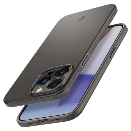 Husa pentru iPhone 14 Pro Max - Spigen Thin Fit - Gunmetal