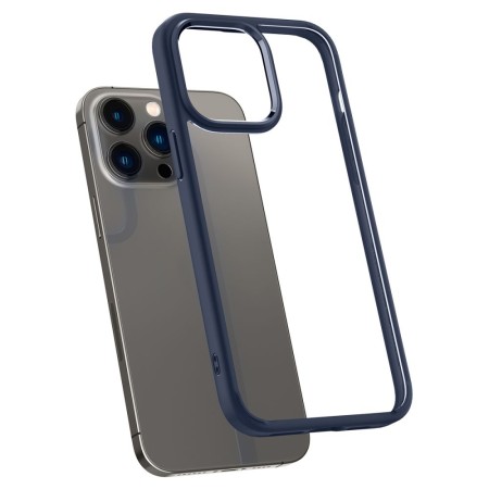 Husa pentru iPhone 14 Pro - Spigen Ultra Hybrid - Navy Blue