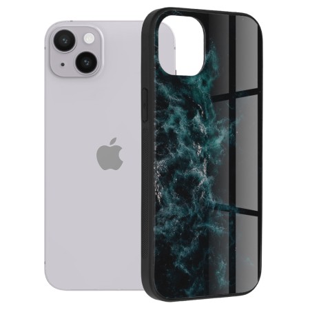 Husa pentru iPhone 14 Plus - Techsuit Glaze Series - Blue Nebula