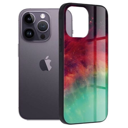 Husa pentru iPhone 14 Pro Max - Techsuit Glaze Series - Fiery Ocean