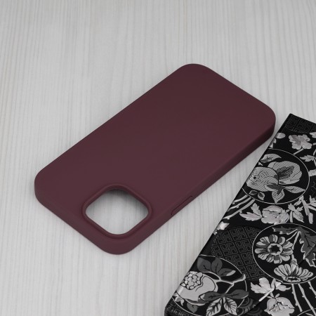 Husa pentru iPhone 14 - Techsuit Soft Edge Silicone - Plum Violet