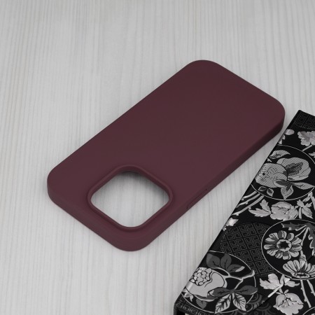 Husa pentru iPhone 14 Pro - Techsuit Soft Edge Silicone - Plum Violet