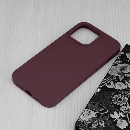 Husa pentru iPhone 14 Pro Max - Techsuit Soft Edge Silicone - Plum Violet