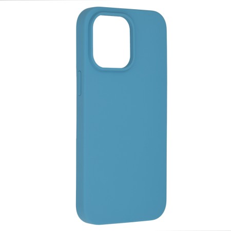 Husa pentru iPhone 14 Pro Max - Techsuit Soft Edge Silicone - Denim Blue