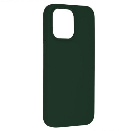 Husa pentru iPhone 14 Pro Max - Techsuit Soft Edge Silicone - Dark Green