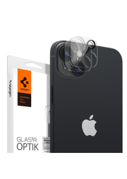 Folie Camera pentru iPhone 14 / 14 Plus (set 2) Spigen Glas.tR Optik Crystal Clear