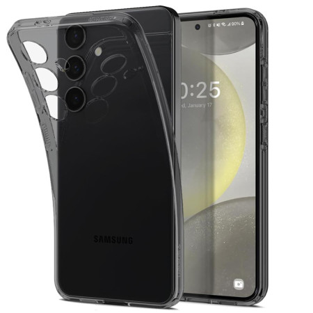 Husa pentru Samsung Galaxy S24 Plus, Spigen Liquid Crystal, Space Crystal