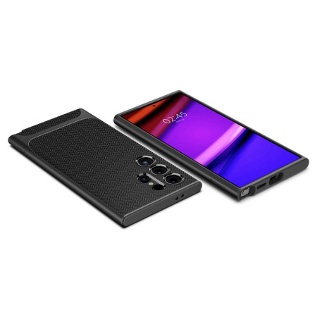 Husa pentru Samsung Galaxy S24 Ultra, Spigen Neo Hybrid, Black