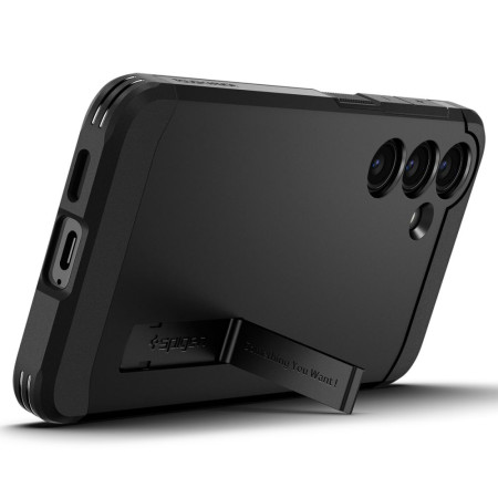 Husa pentru Samsung Galaxy S24 Plus, Spigen Tough Armor, Black