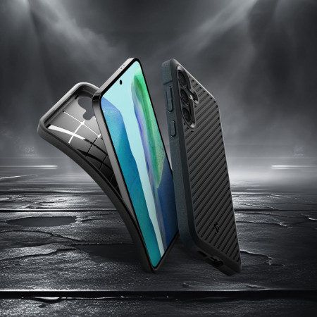 Husa pentru Samsung Galaxy S24, Spigen Core Armor, Matte Black