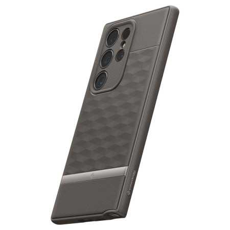 Husa pentru Samsung Galaxy S24 Ultra, Spigen Caseology Parallax, Ash Grey