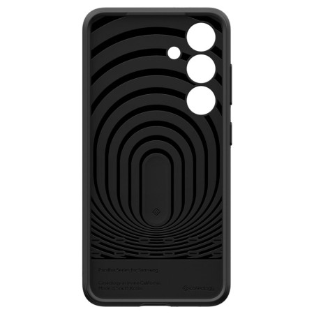 Husa pentru Samsung Galaxy S24 Plus, Spigen Caseology Parallax, Matte Black