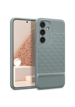 Husa pentru Samsung Galaxy S24 Plus, Spigen Caseology Parallax, Sage Green