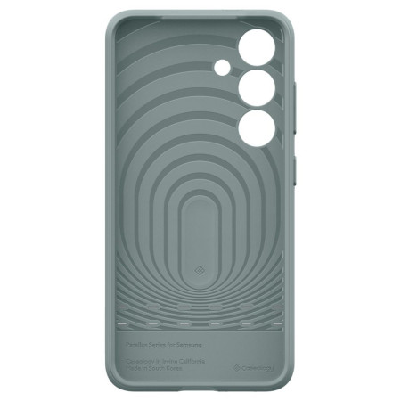 Husa pentru Samsung Galaxy S24 Plus, Spigen Caseology Parallax, Sage Green