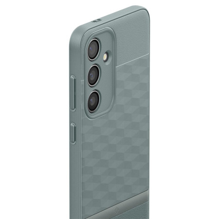 Husa pentru Samsung Galaxy S24 Plus, Spigen Caseology Parallax, Sage Green