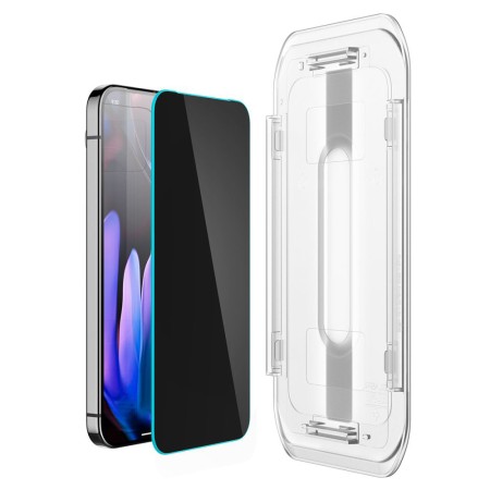 Folie pentru Google Pixel 9 / 9 Pro (set 2) - Spigen Glas.tR EZ FIT - Privacy