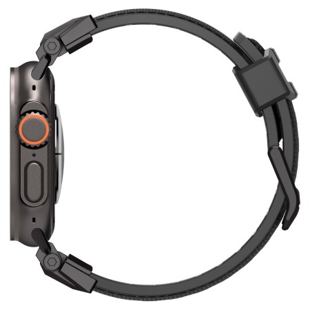 Curea pentru Apple Watch 1/2/3/4/5/6/7/8/9/10/SE/SE 2/Ultra/Ultra 2 (42/44/45/46/49mm) - Spigen DuraPro Armor - Black