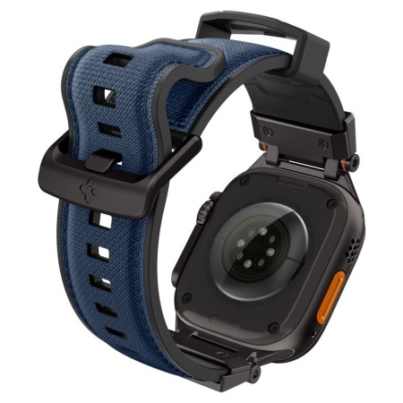 Curea pentru Apple Watch 1/2/3/4/5/6/7/8/9/10/SE/SE 2/Ultra/Ultra 2 (42/44/45/46/49mm) - Spigen DuraPro Armor - Navy Blue