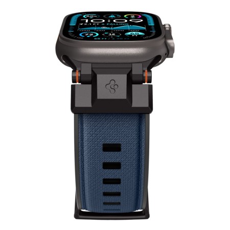 Curea pentru Apple Watch 1/2/3/4/5/6/7/8/9/10/SE/SE 2/Ultra/Ultra 2 (42/44/45/46/49mm) - Spigen DuraPro Armor - Navy Blue