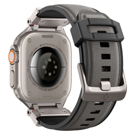 Curea pentru Apple Watch 1/2/3/4/5/6/7/8/9/10/SE/SE 2/Ultra/Ultra 2 (42/44/45/46/49mm) - Spigen DuraPro Armor - Grey