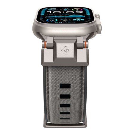 Curea pentru Apple Watch 1/2/3/4/5/6/7/8/9/10/SE/SE 2/Ultra/Ultra 2 (42/44/45/46/49mm) - Spigen DuraPro Armor - Grey